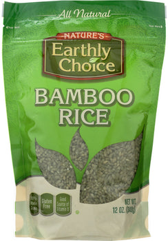 NATURES EARTHLY CHOICE: Bamboo Rice, 12 oz