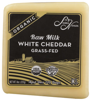 SIERRA NEVADA: Raw Milk White Cheddar, 8 oz