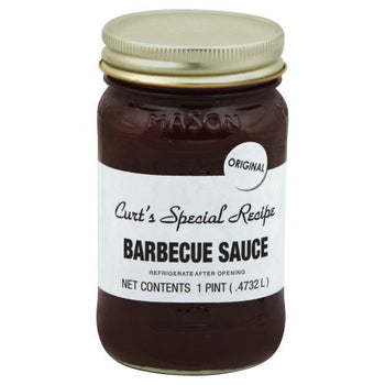 CURTS SALSA: Barbecue Sauce Original, 16 oz