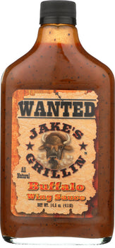 JAKES GRILLIN: Buffalo Wing Sauce, 14.5 oz