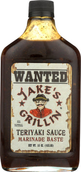 JAKES GRILLIN: Teriyaki Sauce, 16 oz