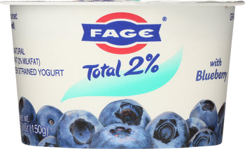 FAGE: Total 2% Blueberry Greek Strained Yogurt, 5.3 Oz