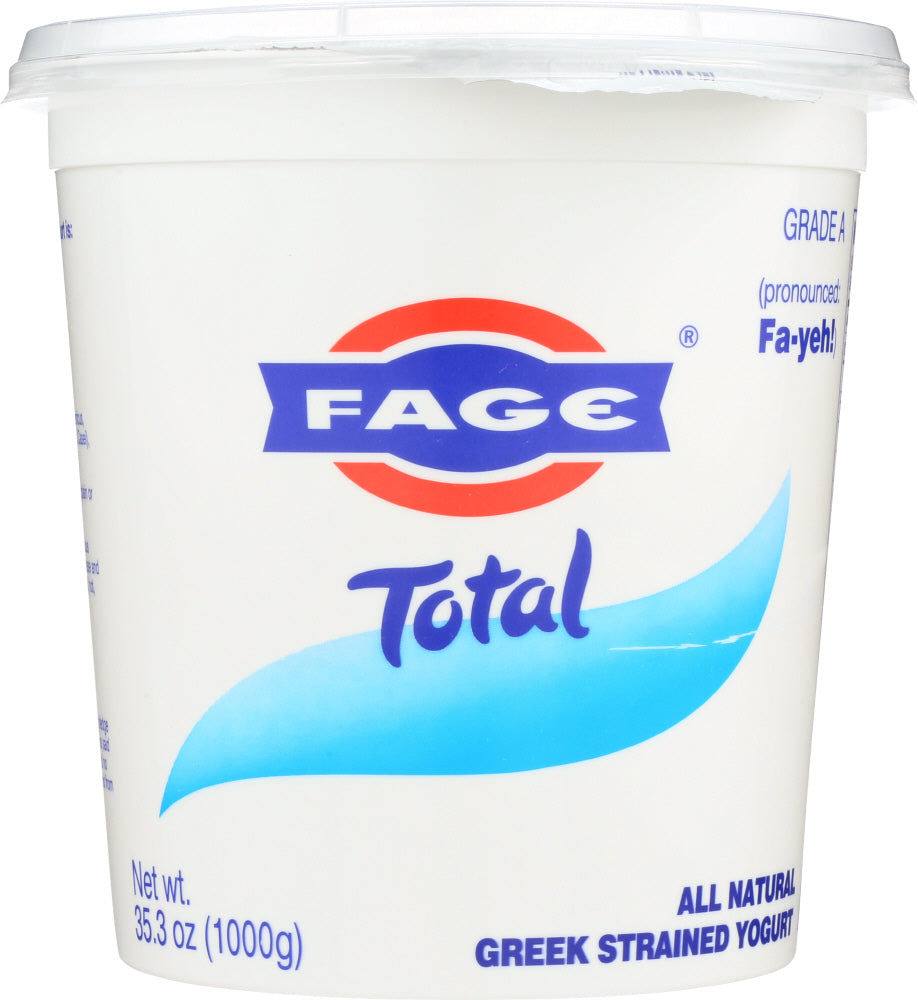 FAGE: Total Greek Strained Yogurt, 35.3 oz