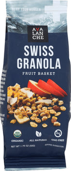 AVALANCHE: Granola Fruit Basket Organic, 1.76 oz