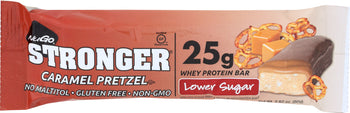 NUGO: Stronger Caramel Pretzel Bar, 2.82 oz