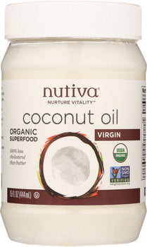 NUTIVA: Organic Virgin Coconut Oil, 15 oz