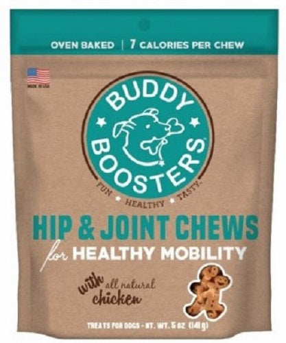 BUDDY BISCUITS: Dog Treat Hip and Joint Chews Chicken, 5 oz