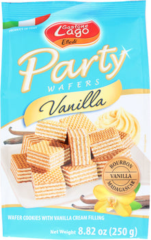 GASTONE LAGO: Vanilla Wafers Party Bag, 8.82 oz