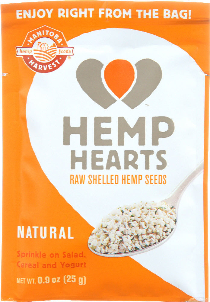 MANITOBA HARVEST: Natural Hemp Hearts, 0.9 Oz