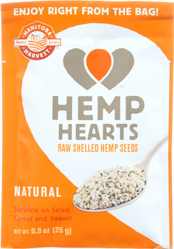 MANITOBA HARVEST: Natural Hemp Hearts, 0.9 Oz