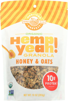 MANITOBA HARVEST: Hemp Yeah! Granola Honey and Oats, 10 oz