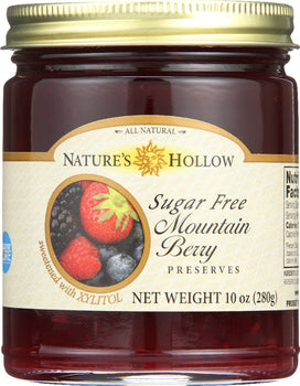 NATURE'S HOLLOW: Mountain Berry Jam, 10 oz