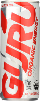 GURU: Lite Low Cal Energy Drink, 8.4 oz