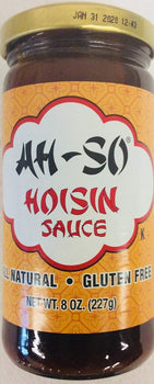 AH SO: Hoisin Sauce Natural Gluten Free, 8 oz