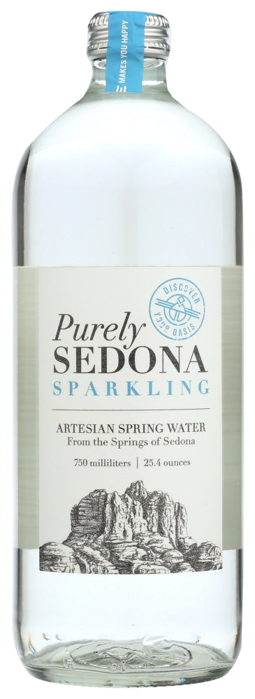 PURELY SEDONA: Sparkling Artesian Spring Water, 25.4 oz