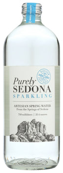 PURELY SEDONA: Sparkling Artesian Spring Water, 25.4 oz