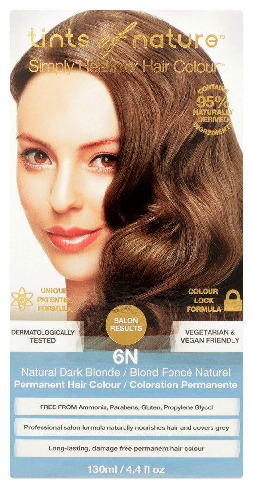 TINTS OF NATURE: COLOUR HAIR 6N NAT DK BLN (4.400 FO)