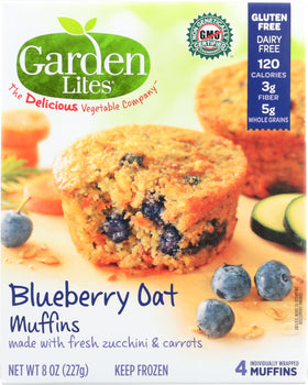 GARDEN LITES: Blueberry Oat Muffins, 8 oz