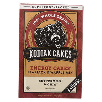 KODIAK: Flapjack Waffle Buttermilk & Chia, 20 oz