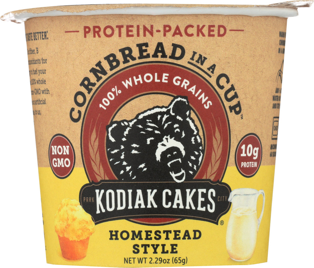 KODIAK: Mix Cornbread Cup, 2.29 oz