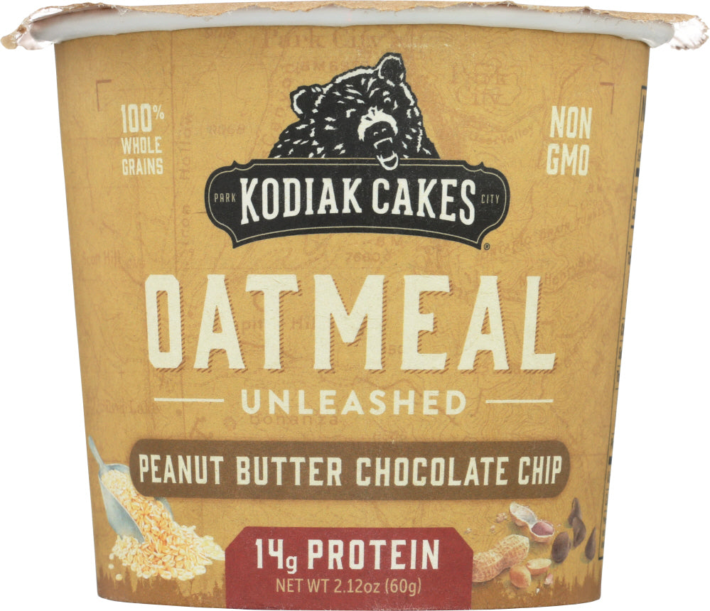 KODIAK: Chocolate Peanut Butter Oatmeal in a Cup, 2.12 oz