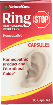 NATURALCARE: Ring Stop Capsules, 60 cap