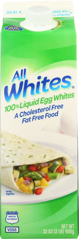 CRYSTAL FARMS: All White 100% Liquid Egg, 32 oz