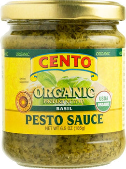 CENTO: Sauce Basil Pesto, 6.52 oz