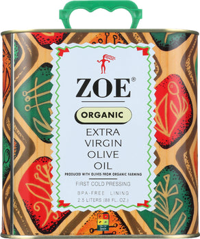 ZOE DIVA SELECT: Oil Olive Extravirgin, 2.5 lt