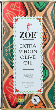 ZOE DIVA SELECT: Oil Olive Tin, 33.8 oz