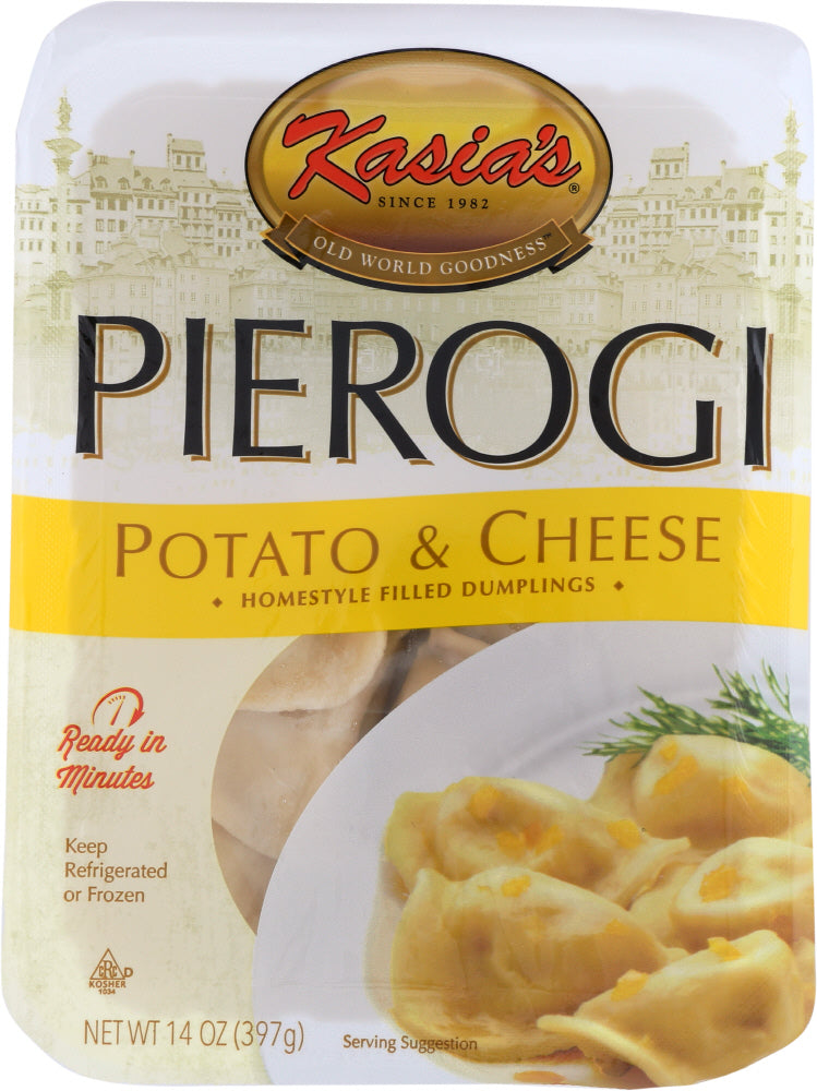 KASIA'S: Pierogi Potato and Cheese, 14 oz