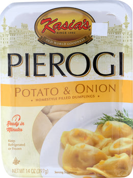 KASIAS: Potato & Onion Pierogi, 14 oz