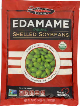 SEA POINT FARMS: Organic Edamame Shelled Soybeans, 12 oz