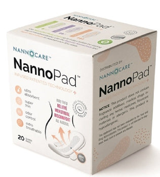 NANNOPAD: Ultra-Absorbent Menstrual Super Pads, 20 pc