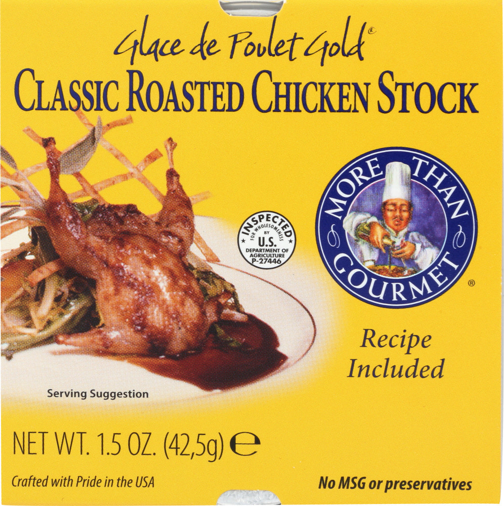 MORE THAN GOURMET: Glace De Poulet Gold, 1.5 oz