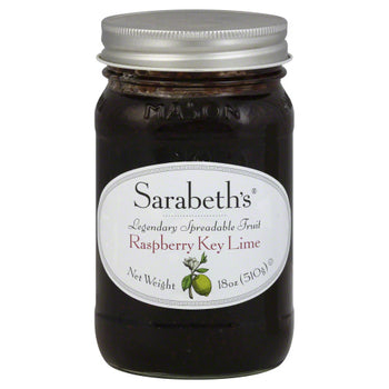 SARABETHS: Fruit Spread Raspberry Key Lime, 18 oz