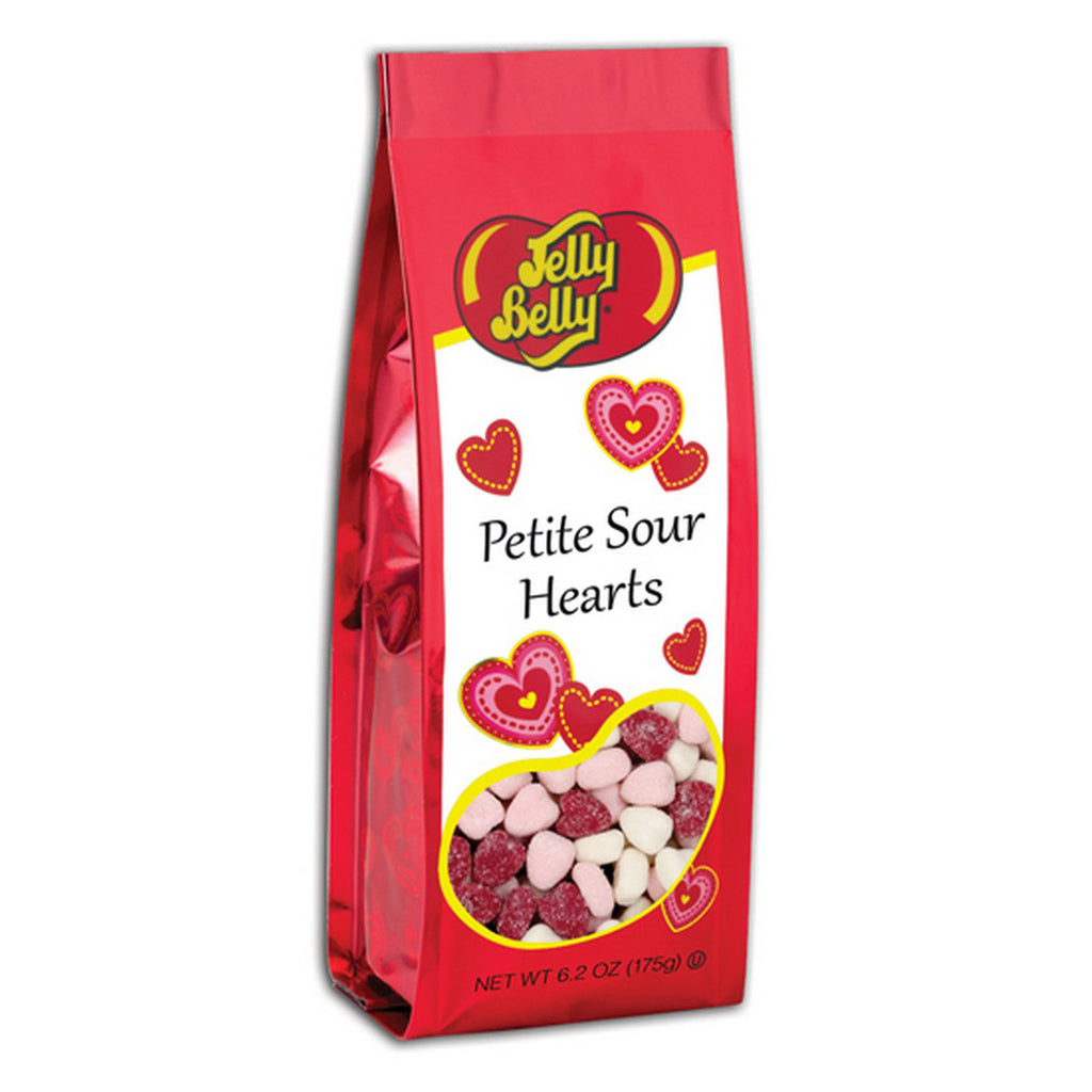 JELLY BELLY: Petite Sour Hearts Gift Bag, 6.2 oz