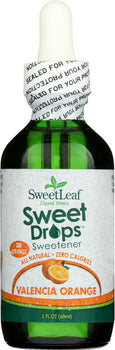 SWEETLEAF: Liquid Stevia Sweet Drops Sweetener Valencia Orange, 2 oz