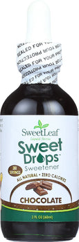 SWEETLEAF: Liquid Stevia Sweet Drops Sweetener Chocolate, 2 oz