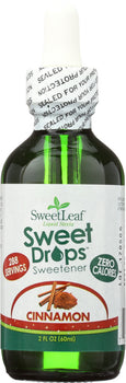 SWEETLEAF: Liquid Stevia Sweet Drops Sweetener Cinnamon, 2 oz