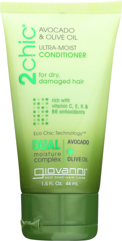 GIOVANNI COSMETICS: 2Chic Avocado and Olive Oil Conditioner, 1.5 fo