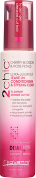 GIOVANNI COSMETICS: 2chic Ultra-Luxurious Leave-In Conditioning & Styling Elixir Cherry Blossom, 4 oz