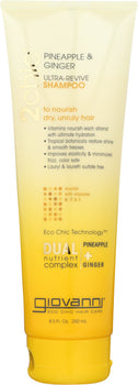 GIOVANNI COSMETICS: 2Chic Ultra-Revive Shampoo Pineapple & Ginger, 8.5 oz