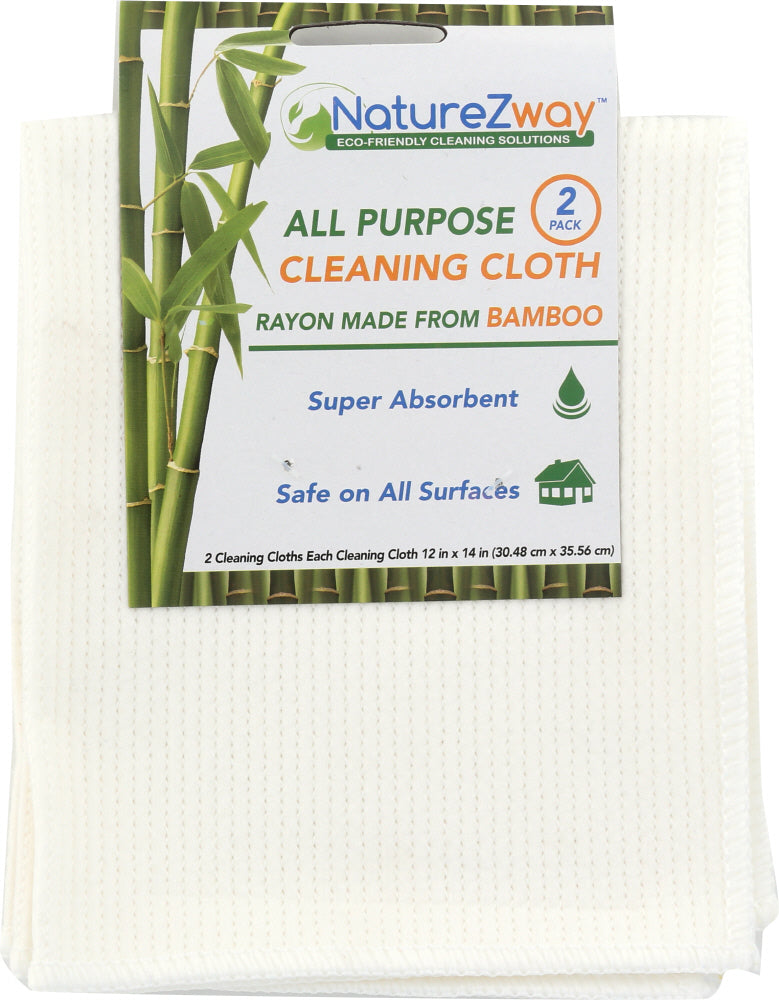 NATUREZWAY: Cloth Drying Bamboo, 2 pk, 1 ea