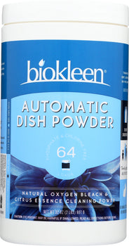 BIO KLEEN: Automatic Dish Powder With Natural Oxygen Bleach, 32 oz