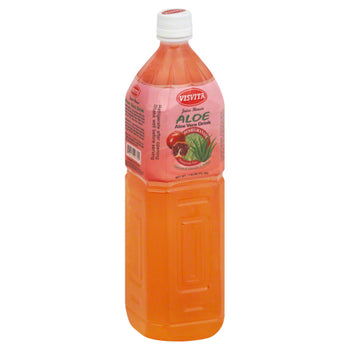 VISVITA: Drink Aloe Vera Pomegranate Flavor, 1.5 lt