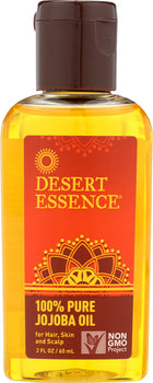 DESERT ESSENCE: 100% Pure Jojoba Oil, 2 oz