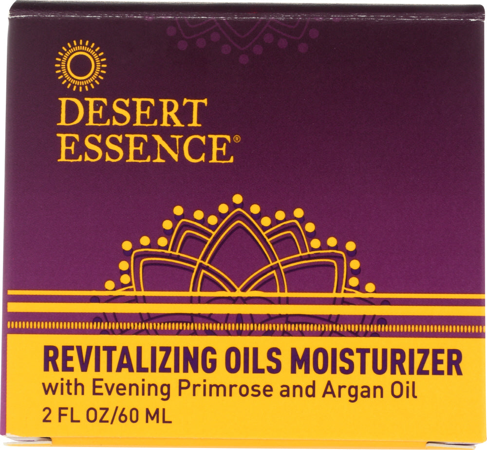 DESERT ESSENCE: Revitalizing Oils Moisturizer, 2 fl oz