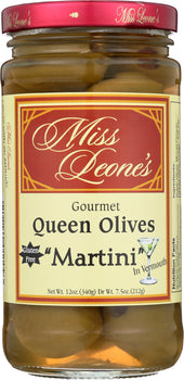 MISS LEONES: Olives, Martini Pimento Stuffed, Dr Wt. 7.5 oz