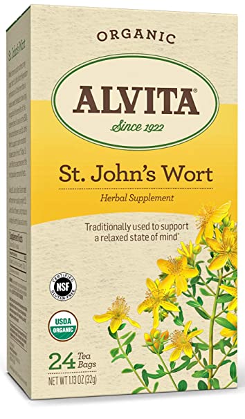 ALVITA: Tea St Johns Wort Org, 24 bg